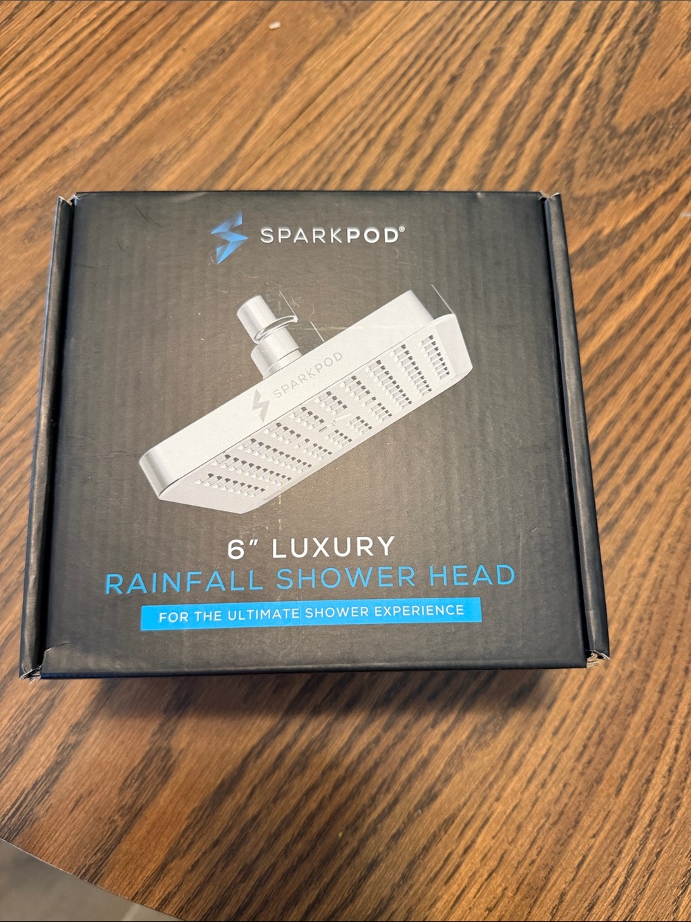 6" Luxury Rainfall Shower Head - Chrome